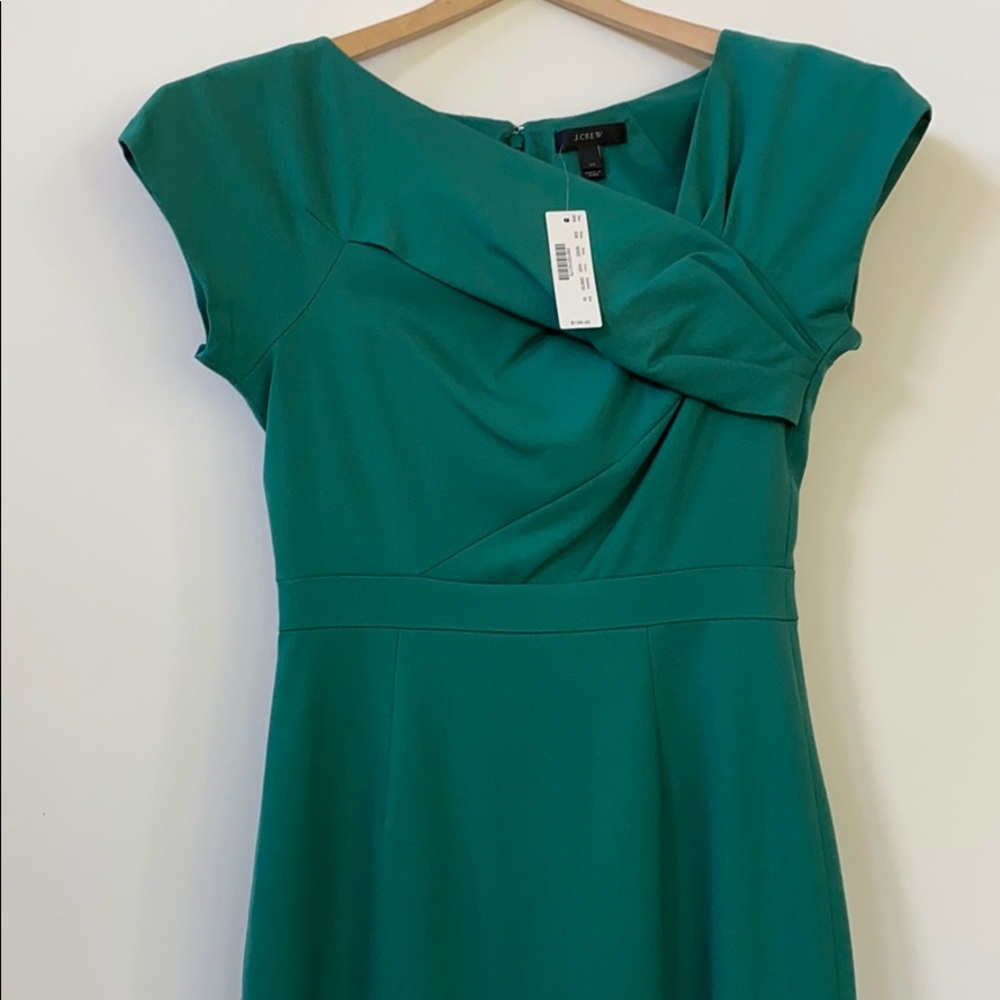 J Crew cocktail/party dress Emerald green